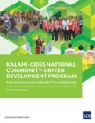 Kalahi-Cidss National Community-Driven Development Program : Training Management Guidebook - Book