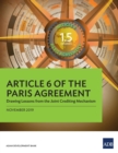 Article 6 of the Paris Agreement : Drawing Lessons from the Joint Crediting Mechanism - Book