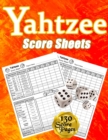Yahtzee Score Sheets : 130 Pads for Scorekeeping, Yahtzee Score Pads, Yahtzee Score Cards with Size 8.5 x 11 inches - Book