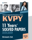 Kvpy 11 Years Solved Papers 2019-2009 Stream Sa - Book