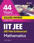 44 Years Chapterwise Topicwise Solved Papers (2022-1979) IIT JEE Mathematics - Book