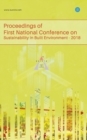 Proceedings of First National Conference on Sustainability in Built Environment - Book