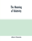 The meaning of relativity - Book