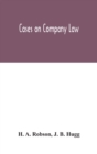 Cases on Company Law - Book