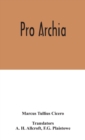 Pro Archia - Book
