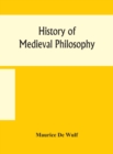 History of medieval philosophy - Book