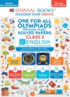 One for All Olympiad Previous Years' Solved Papers, Class-2 English - Book