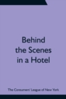 Behind the Scenes in a Hotel - Book