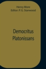 Democritus Platonissans - Book