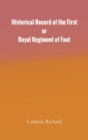 Historical Record of the First, or Royal Regiment of Foot - Book