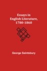 Essays in English Literature, 1780-1860 - Book