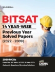Bitsat 14 Yearwise Previous Year Solved Papers (2022 - 2009) - Book