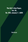 The Girl's Own Paper, Vol. XX, No. 993, January 7, 1899 - Book