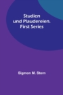 Studien und Plaudereien. First Series - Book
