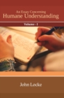 An Essay Concerning Humane Understanding Vol I - Book