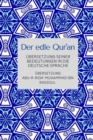 Der edle Qur'an - Ubersetzung seiner Bedeutungen in die deutsche Sprache - Book