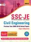 SSC JE Civil Engineering for Junior Engineers Previous Year's Solved Papers (2008-18), 2018-19 for Paper I - Book