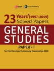 23 Years Solved Papers 1997-2019 General Studies Paper I for Civil Services Preliminary Examination 2020 - Book