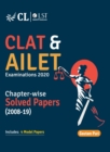 CLAT & AILET Chapter Wise Solved Papers 2008-2019 - Book