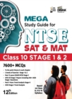 Mega Study Guide for Ntse (Sat & Mat) Class 10 Stage 1 & 2 - Book