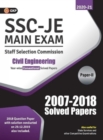 Ssc 2021 Junior Engineer Civil Engineering Paper II Conventional Solved Papers (2007-2018) - Book