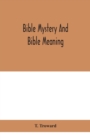Bible mystery and Bible meaning - Book