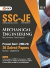 Ssc 2021 Junior Engineers Paper I Mechanical Engineering 36 Previous Years Solved Papers (2008-20) - Book