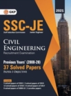 Ssc 2021 Junior Engineers Paper I Civil Engineering 37 Previous Years Solved Papers (2008-20) - Book