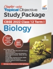 Chapter-wise Topical Objective Study Package for CBSE 2022 Class 12 Term I Biology - Book