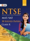 Ntse 2020-21 Class 10th (Mat + Sat) 30 Solved Papers - Book