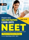 Neet 2022- Class Xi-XII Chapter-Wise Solved Papers 2005-2017 (Includes 201821 Solved Papers ) by Gkp - Book