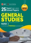 UPSC General Studies Paper I : 25 Years Solved Papers 1997-2021 - Book