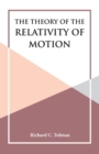 The Theory of the Relativity of Motion - Book