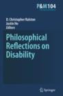 Philosophical Reflections on Disability - Book