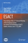 Proceedings of the 21st Annual Meeting of the European Society for Animal Cell Technology (ESACT), Dublin, Ireland, June 7-10, 2009 - eBook