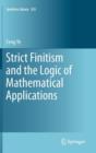 Strict Finitism and the Logic of Mathematical Applications - Book