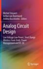 Analog Circuit Design : Low Voltage Low Power; Short Range Wireless Front-Ends; Power Management and DC-DC - Book