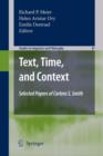 Text, Time, and Context : Selected Papers of Carlota S. Smith - Book