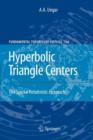 Hyperbolic Triangle Centers : The Special Relativistic Approach - Book