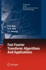 Fast Fourier Transform - Algorithms and Applications - Book