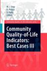 Community Quality-of-Life Indicators: Best Cases III - Book