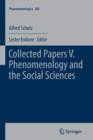 Collected Papers V. Phenomenology and the Social Sciences - Book