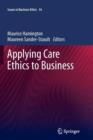 Applying Care Ethics to Business - Book