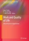 Work and Quality of Life : Ethical Practices in Organizations - eBook
