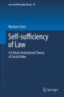 Self-sufficiency of Law : A Critical-institutional Theory of Social Order - eBook