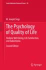 The Psychology of Quality of Life : Hedonic Well-Being, Life Satisfaction, and Eudaimonia - eBook