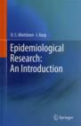Epidemiological Research: An Introduction - Book