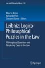 Leibniz: Logico-Philosophical Puzzles in the Law : Philosophical Questions and Perplexing Cases in the Law - eBook