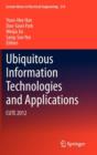 Ubiquitous Information Technologies and Applications : CUTE 2012 - Book