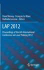 LAP 2012 : Proceedings of the 6th International Conference on Laser Probing 2012 - Book